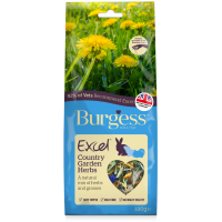 BURGESS EXCEL COUNTRY GARDEN HERBS FOR HAY 120g 